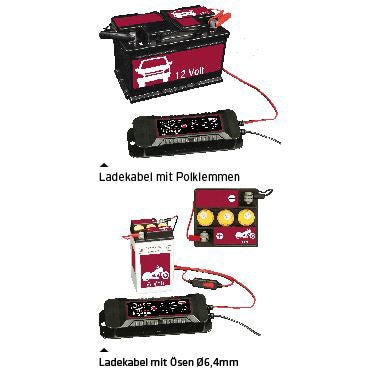 Automatisches Batterieladegerät 6/12 V. MULTICHARGER 14120