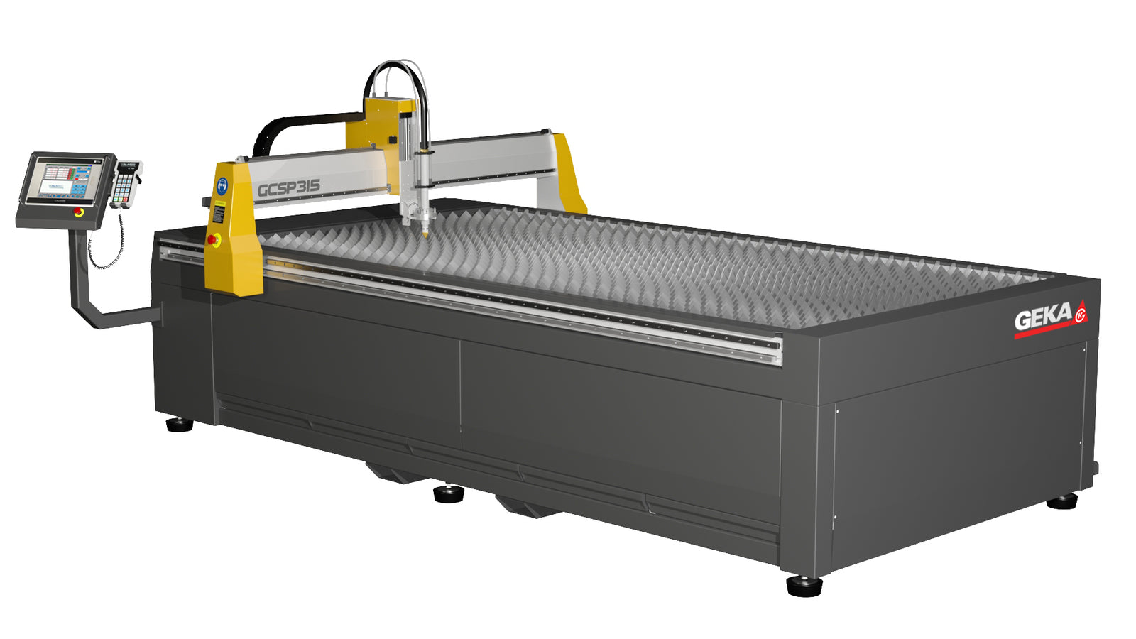 Ausstellungsmaschine - GEKA Plasmaschneidanlage 1500 x 3000mm inkl. Hypertherm 105A, inkl. Software